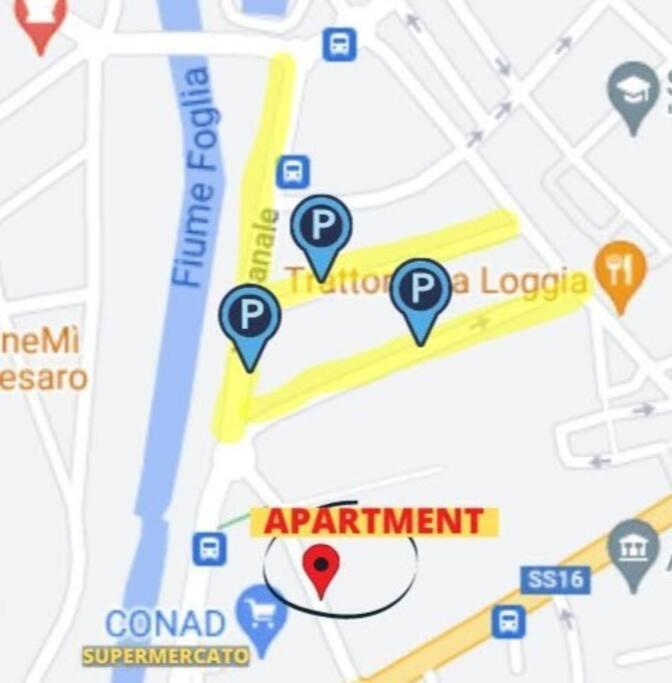 Apartmán I Love Pesaro Exteriér fotografie